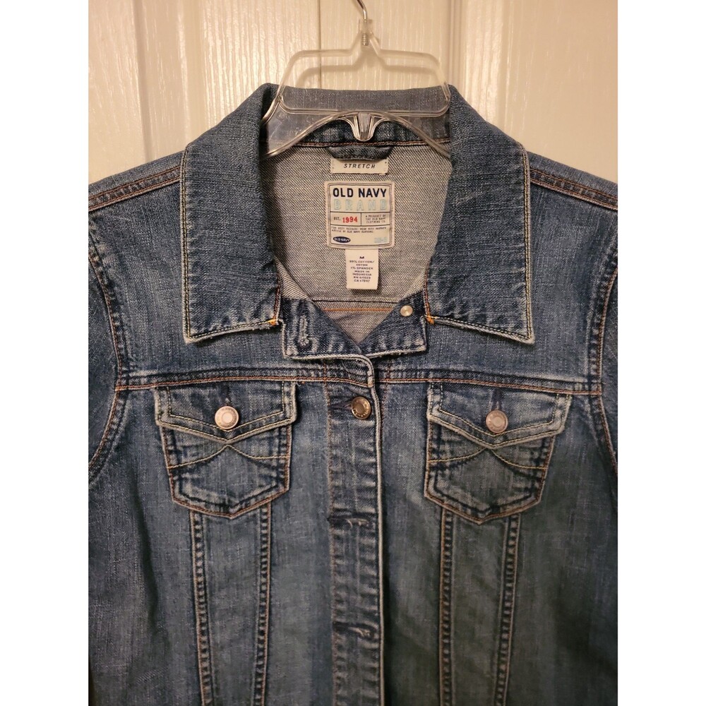 Old Navy Stretch Denim Jean Jacket
